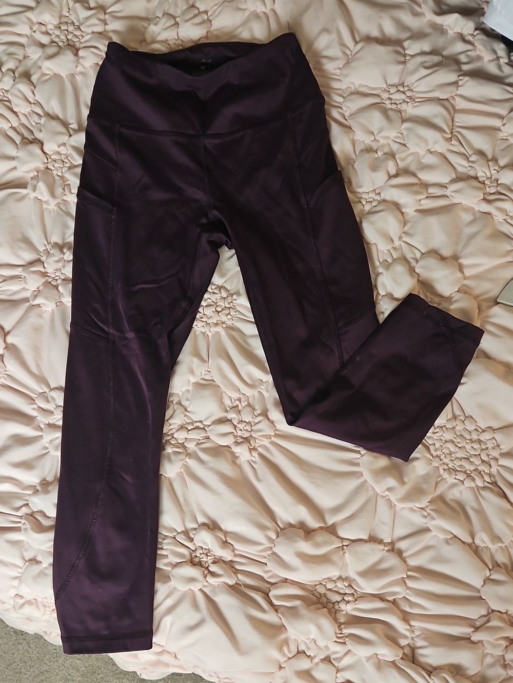 Gottex Plum High-Waist Performance Leggings